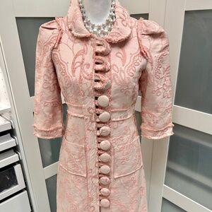 PILAR RUIZ Dress Coat  - size small